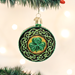 Celtic Brooch Glass Ornament - 118236