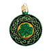 Celtic Brooch Glass Ornament