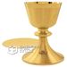Celtic Cross Chalice with Scale Paten