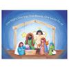 Child Nativity Boxed Christmas Card