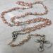 Child's Rosary with Small Pink Pearl Beads