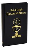 Saint Joseph Children's Missal, Black Imititation Leather