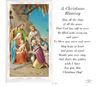 Christmas Blessing Paper Holy Cards, Pack of 100