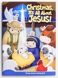 Christmas, Its All About Jesus Coloring and Activity Book