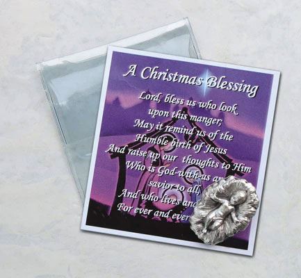 Christmas Pocket Token in Prayer Folder