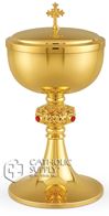 24kt Gold Plated Ciborium from Poland