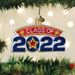 Class of 2022 Glass Ornament - 115943