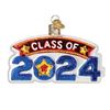 Class of 2024 Glass Ornament