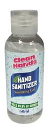 Clean Hands Hand Sanitizer (60 ml bottle) *WHILE THEY LAST*