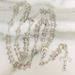 Clear Crystal 6mm Ladder Rosary - 120884