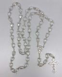 Clear Crystal 6mm Rosary