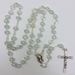 Clear Translucent Bead Rosary from Italy - 122245