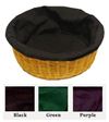 Collection Basket Liners for 4" or 6" Deep Baskets- 3 Colors Available