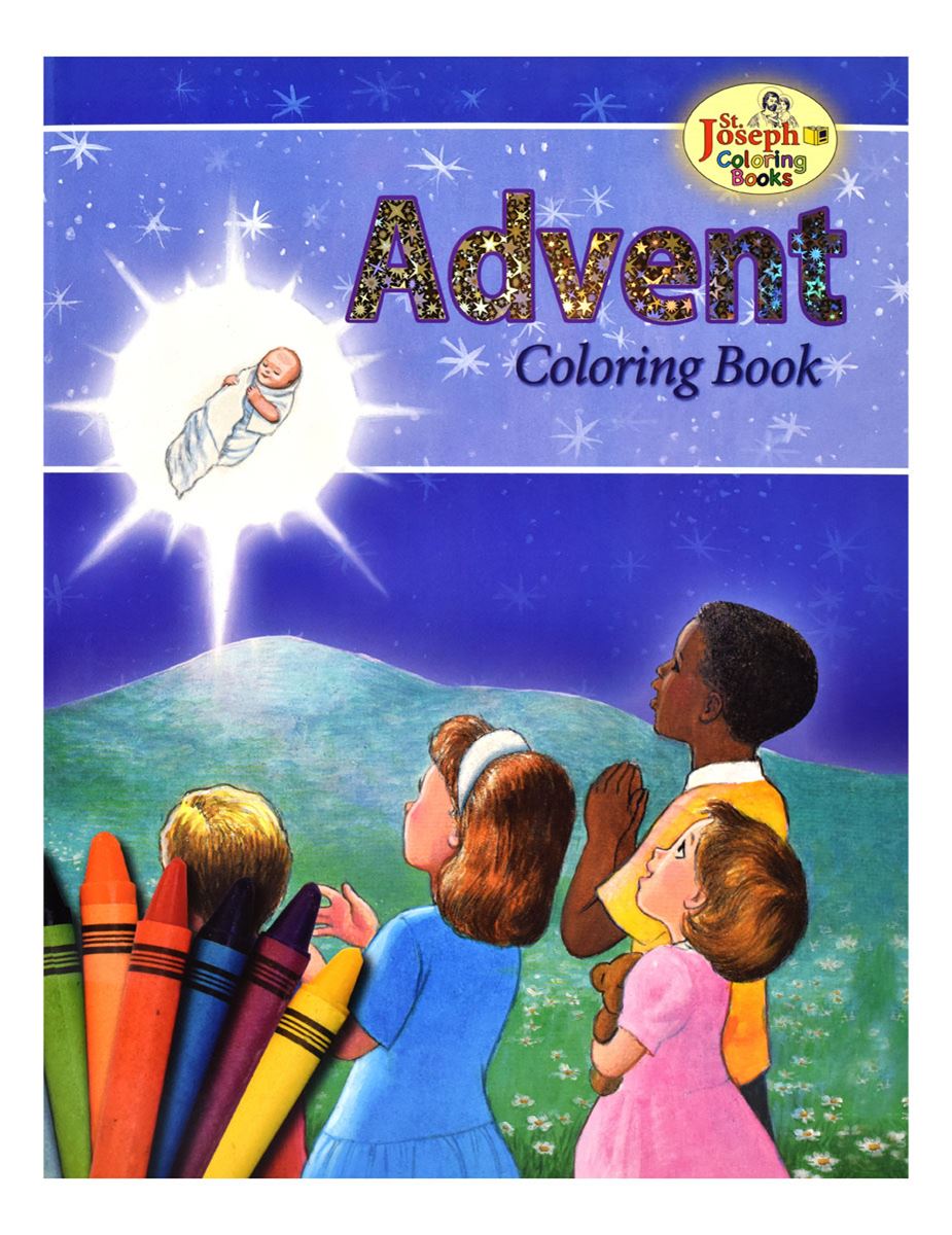 Coloring Book About Advent