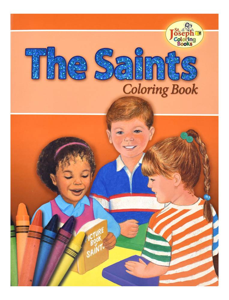 Coloring Book About Saints