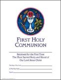 Communion Certificate