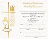 Communion/Confirmation Parchment Certificate