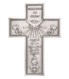 Confirmation 5" Pewter Wall Cross