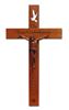 Confirmation 8" Mahogany Crucifix