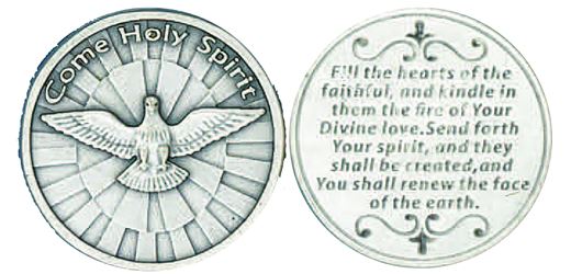 Confirmation Come Holy Spirit Pocket Token