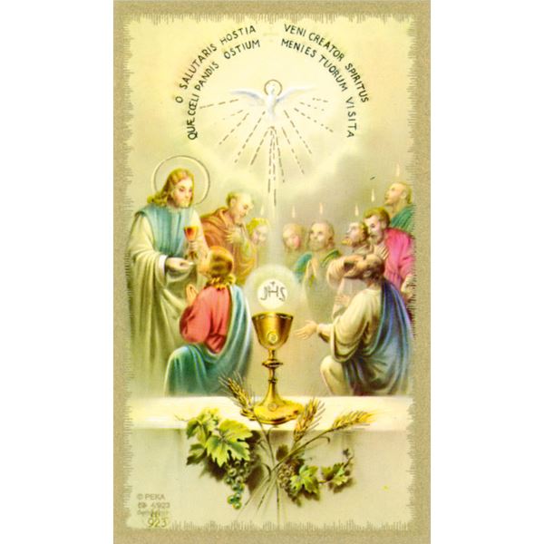 Confirmation Paper Prayer Card, Pack of 100