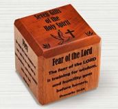 Confirmation Wood Cube