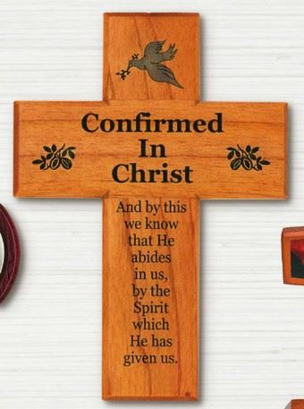 Confirmed In Christ Wall Cross