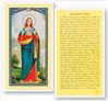 Consecration Of Mary Laminated Prayer Card