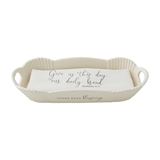Count Your Blessings Bread Bowl and Towel Set