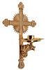 21CCH80 Cross Consecration - Dedication Candle Holder