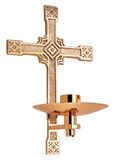 99CCH40 Cross Consecration - Dedication Candle Holder