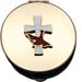 Cross with Dove Pyx Holds 6-9 Host  - 5252