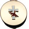 Cross with Dove Pyx Holds 6-9 Host 