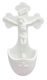 Crucifixion 5.5" Holy Water Font