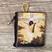 Crucifixion Woven Rosary Pouch from Turkey