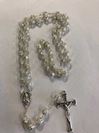 Crystal Capped Rosary from Italy