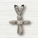 Crystal Stone Cross Necklace