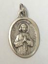 St. John Vianney - Cure d'Ars 1" Oxidized Medal