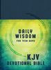 Daily Wisdom for Teen Guys KJV Devotional Bible, Denim