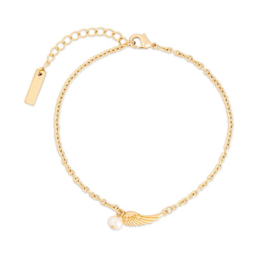 Dainty Wing Bracelet - Gold