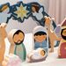 Deluxe Christmas Nativity Wooden Playset - 125433