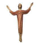 42" Risen Christ, Carved in Lindenwood, Made in Italy