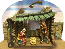 Demetz Classico 6" Nativity with Stable