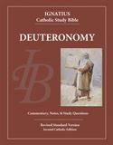 Deuteronomy Ignatius Catholic Study Bible By: Scott Hahn, Curtis Mitch, Rev Dennis K Walters, Michael Patrick Barber