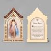 Divine Mercy 6.25" Table Top Shrine Plaque