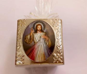 Divine Mercy Cube Candle
