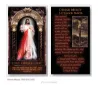 Divine Mercy (Three O'Clock Prayer) 2.5" x 4.5" Laminated Prayer Card