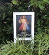 Divine Mercy Yard Sign, Small Size