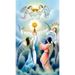 Divine Praises Paper Prayer Card, Pack of 100