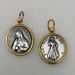 Double-sided, Two-tone Guadalupe and Divine Mercy Medal - 124621